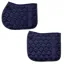 QHP Gloss Saddle Pad - Navy